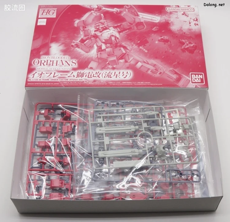 高达铁血的奥尔芬斯 HG 1/144 网络限定版 伊欧骨架 狮电改(流星号) - 图片